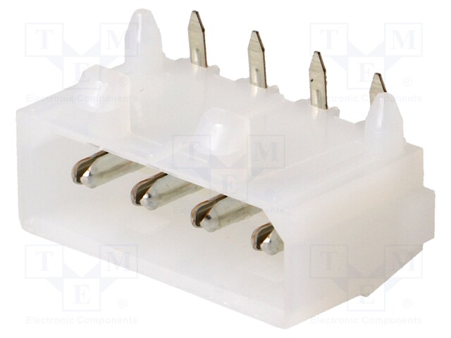 Socket; wire-board; male; Commercial MATE-N-LOK; 5.08mm; PIN: 4