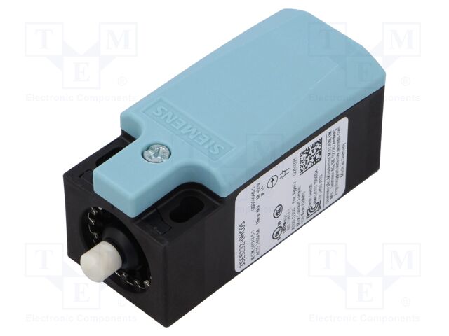 Limit Switch, Plunger, 1NO / 1NC, 6 A, 230 V, 20 N, SIRIUS Series