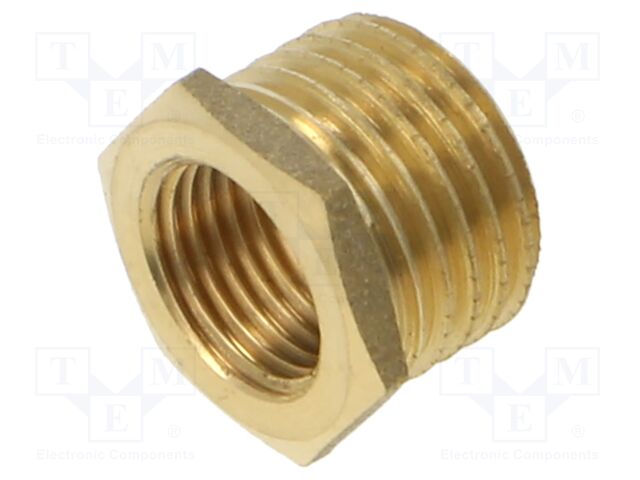 Male-female,reductive; max.6bar@<90°C,max.16bar@10°C÷30°C