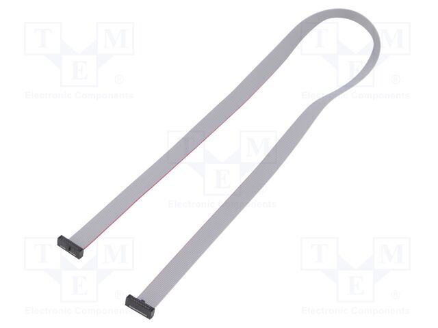 Ribbon cable with IDC connectors; Tape ph: 0.64mm; 508mm