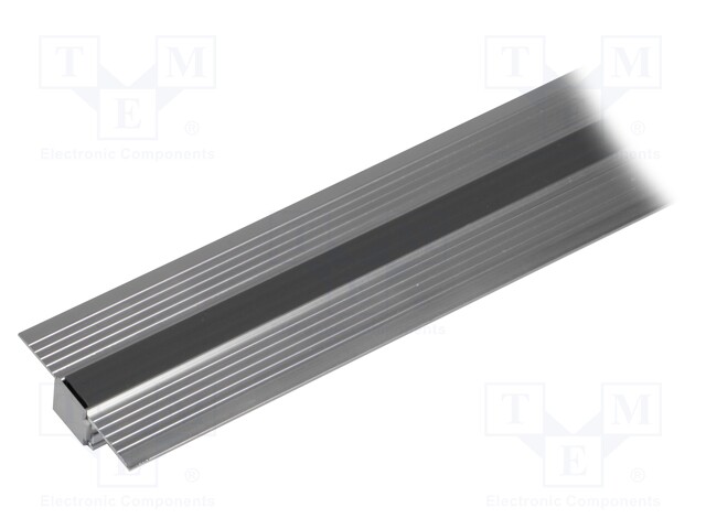 Profiles for LED modules; natural; L: 1m; KOZMA; aluminium; raw