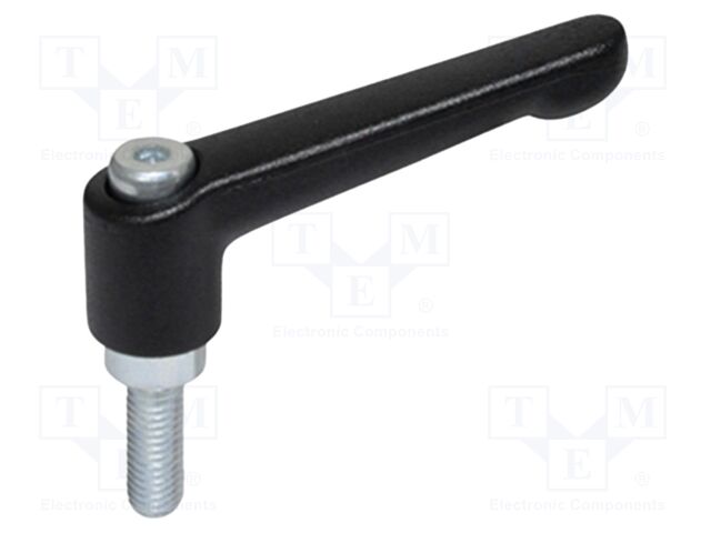 Lever; adjustable; Lever length: 45mm; Slider height: 34mm