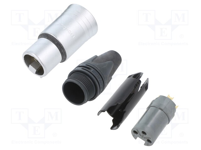 CABLE CON. FEMALE 3POLE HE