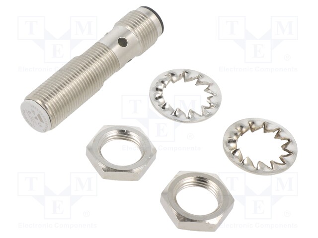 Sensor: inductive; 0÷6mm; 10÷36VDC; M12; Connection: connector M12