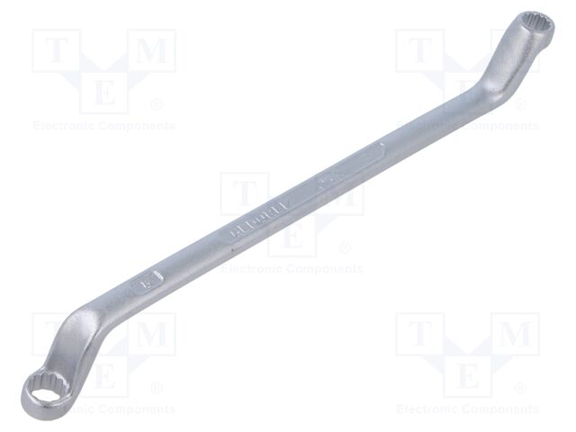 Wrench; box,bent; 7mm,8mm; Overall len: 180mm; tool steel