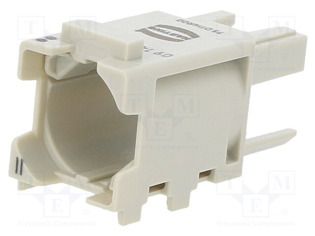 Connector: HDC; module; female; Han Modular Domino; PIN: 1