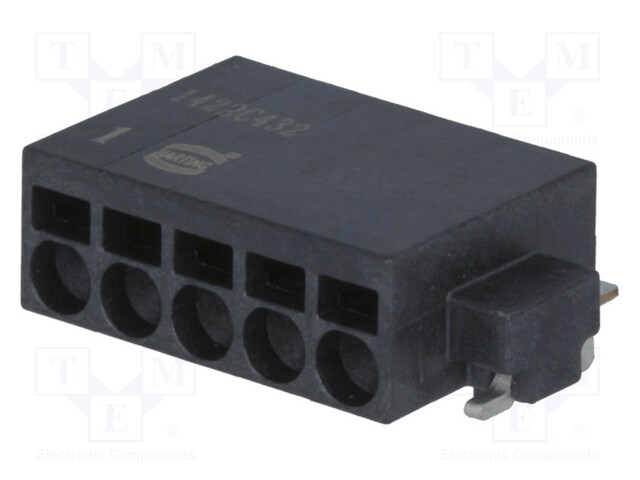 Connector: wire-board; female; PIN: 5; 2.54mm; Series: har-flexicon