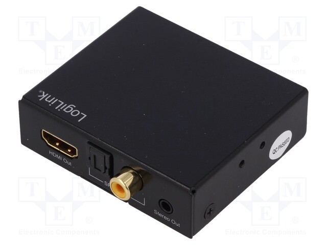 Splitter; HDCP; Colour: black; Input: HDMI socket
