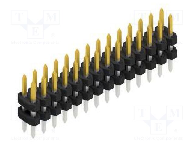 Connector: pin strips; pin header; male; PIN: 28; 2mm; THT; 2x14