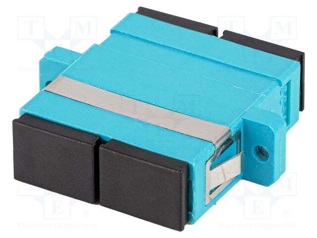 Transition: adapter; OM3; SC/UPC,both sides; 50/125um; -40÷85°C