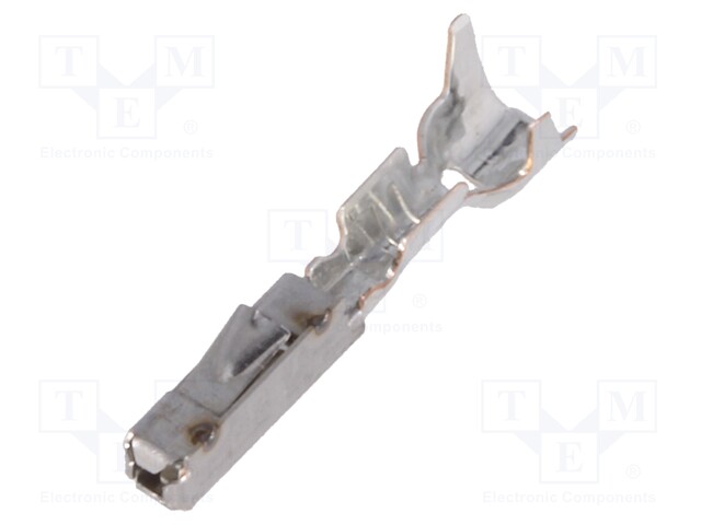 Contact; female; 0.63mm; tinned; 0.2÷0.35mm2; 24AWG÷22AWG; MPQ