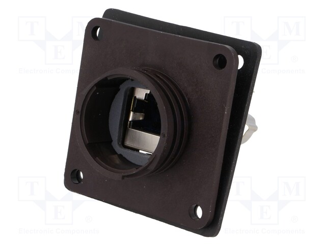 Socket; RJ45; CPC; PIN: 8; Cat: 5e; shielded; Layout: 8p8c; IP67; IDC