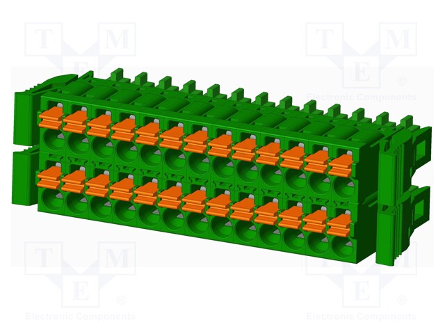 Connector: pluggable terminal block; plug; female; straight; 5.5A