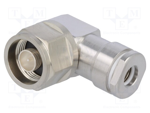 Plug; N; male; angled 90°; 50Ω; CNT-400; clamp; for cable
