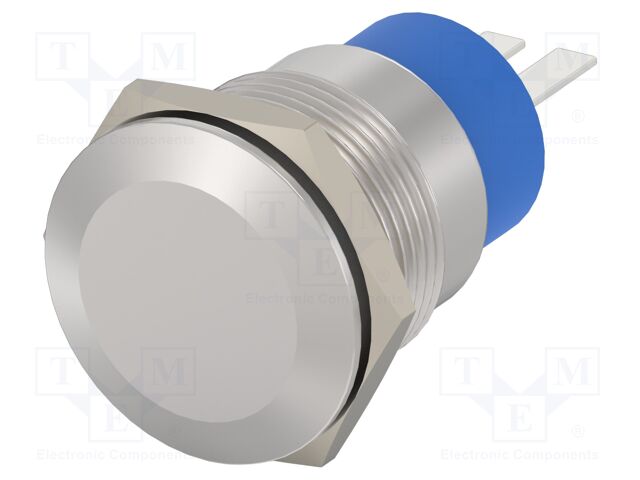 Switch: vandal resistant; Pos: 2; SPST; 3A/250VAC; OFF-(ON); IP67