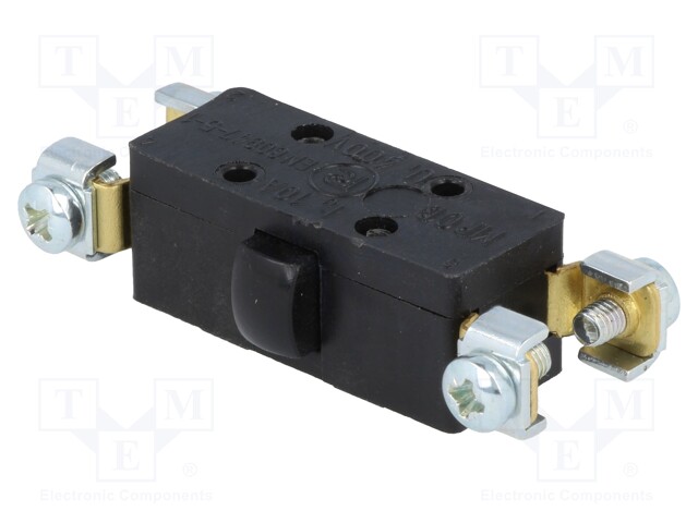 Microswitch SNAP ACTION; SPST-NO + SPST-NC; 10A/230VAC; Pos: 2