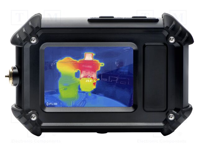 Infrared camera; colour,LCD 3,5"; 160x120; -20÷400°C; IP54; ≤70mK