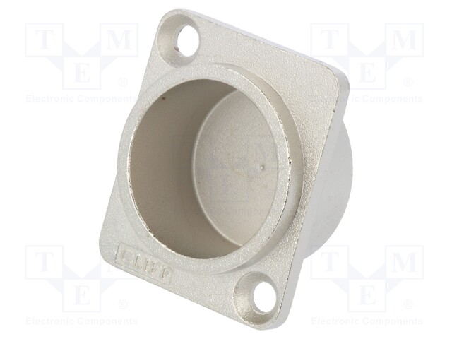 Protection cap; countersunk screw hole; silver; metal; D: 12mm