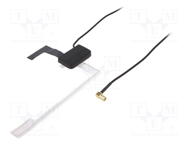 Antenna; DAB; Colour: black; Kind: RG174; 8dBi; -40÷85°C; 50Ω