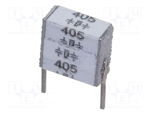 Capacitor: polyester