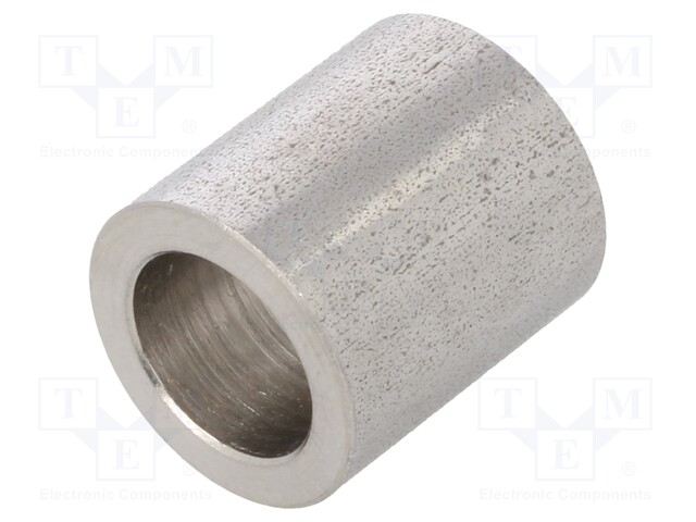 Spacer sleeve; 10.5mm; cylindrical; stainless steel; Øint: 16mm