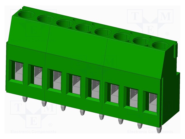Connector: PCB terminal block; terminal; Plating: tinned; on PCBs
