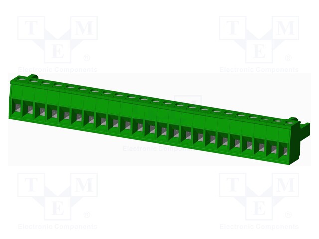 Connector: pluggable terminal block; plug; female; straight; 12A