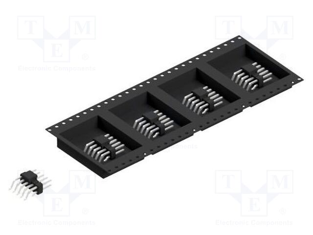 Connector: pin strips; pin header; male; PIN: 10; 2.54mm; SMT; 2x5