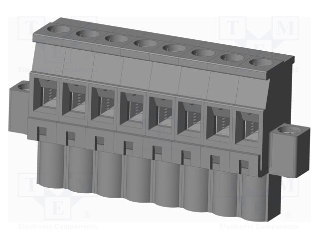 Connector: pluggable terminal block; plug; female; angled 90°