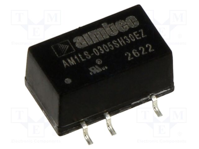 Converter: DC/DC; 1W; Uin: 2.97÷3.63VDC; SMD; AM1LS-EZ