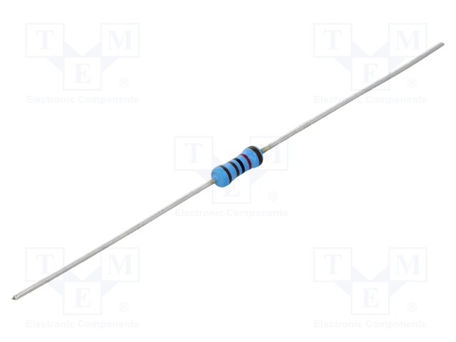 Resistor: metal film; THT; 18kΩ; 0.6W; ±1%; Ø2.5x6.5mm; -55÷155°C