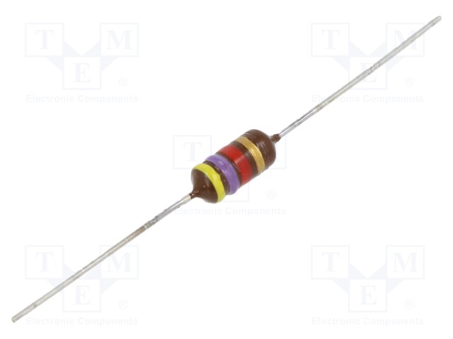 High Frequency Inductor, RF Choke, B82144A LBC Series, 4.7 mH, 90 mA, 20 ohm, ± 5%, 500 kHz