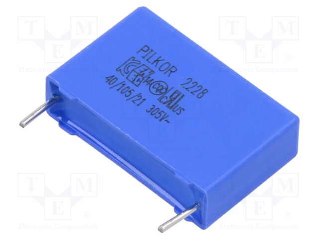 Capacitor: polypropylene; X2; 470nF; THT; ±20%; 22.5mm; -40÷105°C