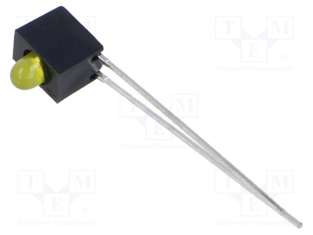 LED; in housing; 3mm; No.of diodes: 1; yellow; 20mA; Lens: diffused