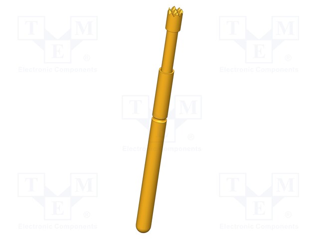 Needle-like test probe; Operational spring compression: 2.4mm