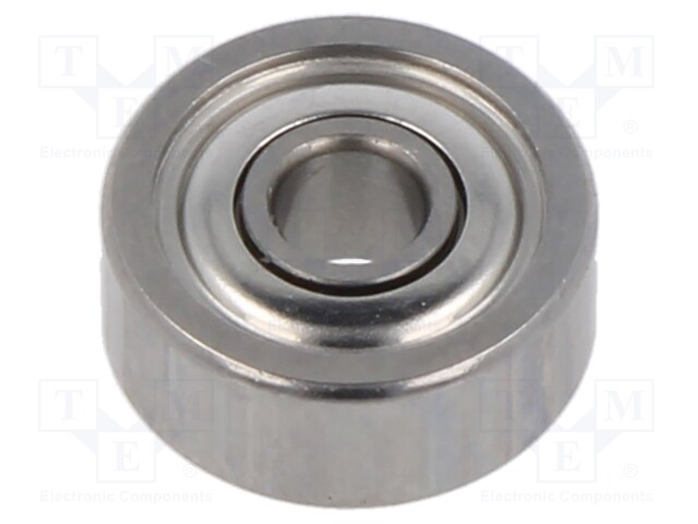 Bearing: single row deep groove ball; Øint: 3mm; Øout: 10mm; W: 4mm