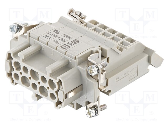 Han E AV 10Pos. F Insert Term. Block lef
