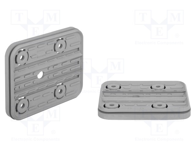Suction-plate for vacuum block; 140x115x16.5mm