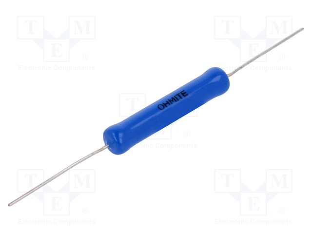 Resistor: wire-wound; ceramic; THT; 2.7kΩ; 2.5W; ±10%; Ø9.4x46.2mm