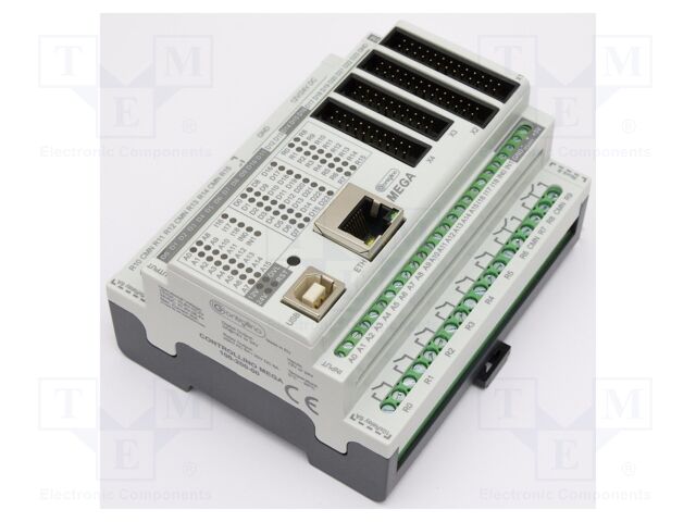 Module: PLC programmable controller; OUT: 40; IN: 21; Controllino