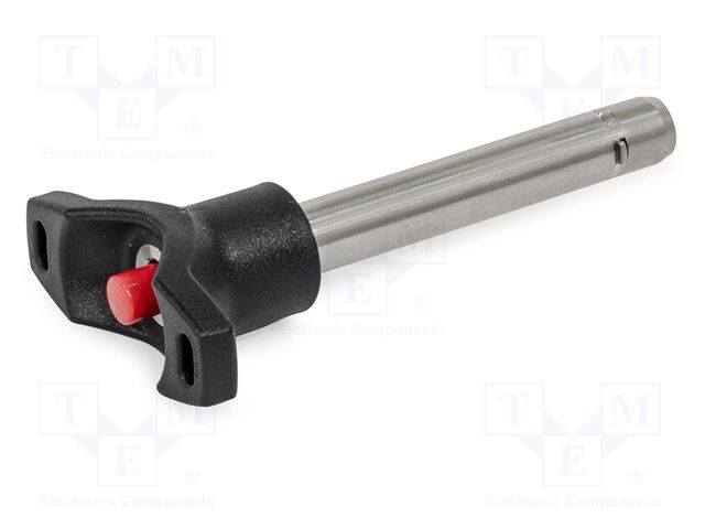 Locking pin; with locking; stainless steel; Ø: 12mm; 75000N