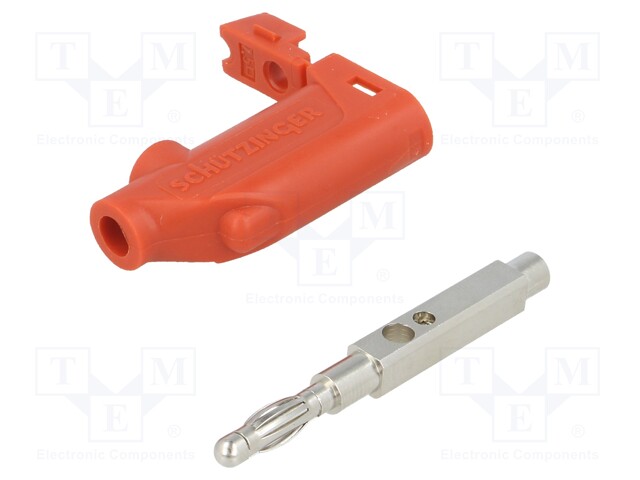 Plug; 4mm banana; 32A; 70VDC; Max.wire diam: 4mm; 3mΩ