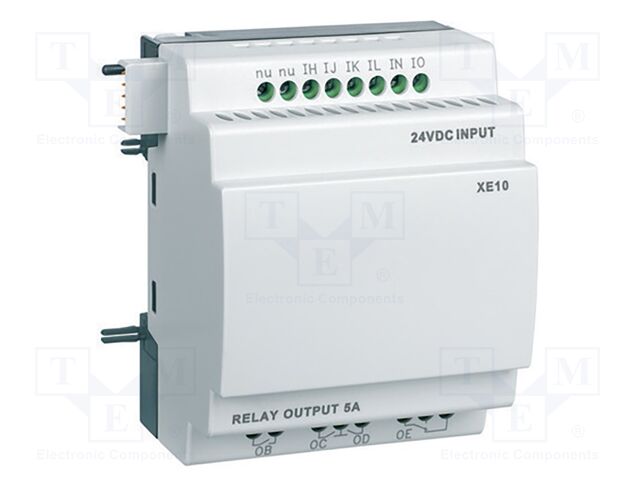Module: extension; IN: 6; OUT: 4; 24VDC; OUT 1: relay; Millenium 3
