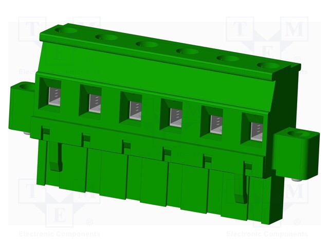 Connector: pluggable terminal block; plug; female; angled 90°