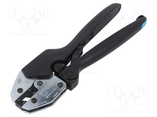 Tool: for crimping colaxial / RF connectors; 256mm