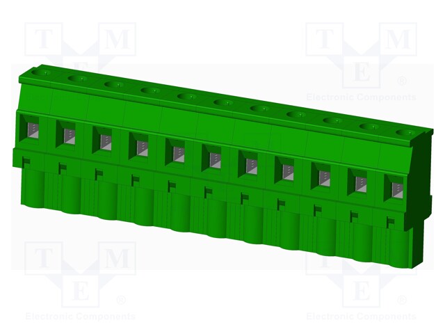 Connector: pluggable terminal block; plug; female; angled 90°