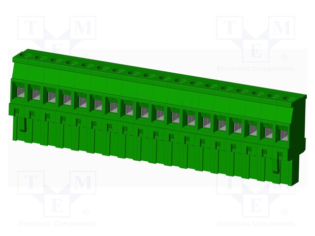 Connector: pluggable terminal block; plug; female; angled 90°