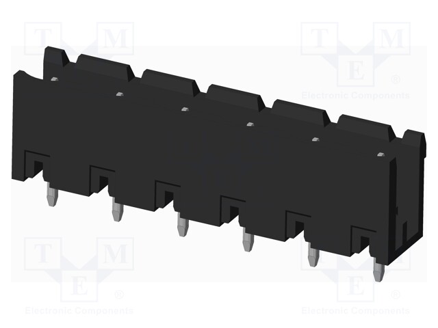 Connector: pluggable terminal block; socket; male; straight; THT