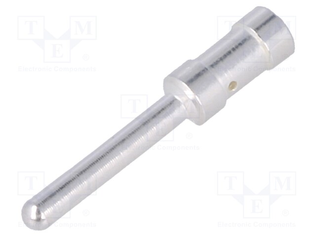 Contact; male; 4mm2; Han E; silver plated; crimped; 16A; 500cycles