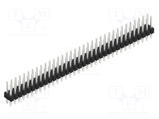 Connector: pin strips; pin header; male; PIN: 68; 2.54mm; THT; 2x34